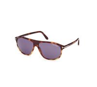 Tom Ford FT1027/S 56V Men's Sunglasses Brown / Tortoise Blue 60mm