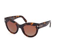 Tom Ford FT1063 LUCILLA 52T Womenâs Sunglasses Tortoiseshell Size 51