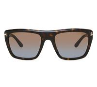 Tom Ford FT1077 ALBERTO 52F Men's Sunglasses Tortoiseshell Size 55