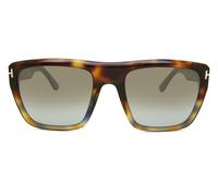Tom Ford FT1077 ALBERTO 55G Men's Sunglasses Tortoiseshell Size 55