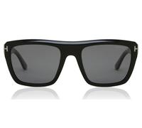 Tom Ford FT1077-N ALBERTO Polarized 01D Men's Sunglasses Black Size 55