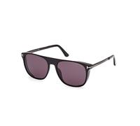 TOM FORD FT1105 LIONEL-02 01A Man Sunglasses Acetate Black Grey Squared Normal