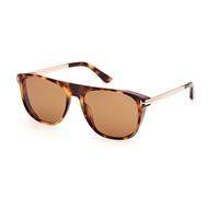 TOM FORD Man FT1105 LIONEL-02 55E Sunglasses Acetate Havana Brown Squared Normal