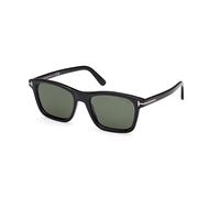 TOM FORD FT1179 BARRON 01N Man Sunglasses Acetate Black Green Squared Normal