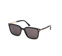 TOM FORD FT1183 JOCHEM 01A Man Sunglasses Acetate Black Smoke Squared Normal