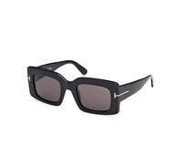 TOM FORD FT1188 BRIGITTA 01A Woman Sunglasses Acetate Black Smoke Squared Normal