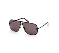 TOM FORD FT1204 STAVROS 01A Man Sunglasses Metal Black Smoke Squared Normal