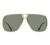 Tom Ford FT1204 STAVROS 30N Men's Sunglasses Gold Size 63