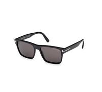 TOM FORD FT1205 CALDER 01A Man Sunglasses Acetate Black Smoke Squared Normal