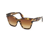 Tom Ford FT1217 ELVIRA 55F Womenâs Sunglasses Tortoiseshell Size 55