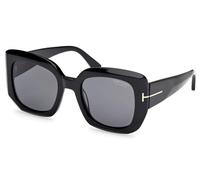 Tom Ford FT1220/S 01D Women's Sunglasses Black Black 52mm