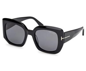 Tom Ford FT1220/S 01D Women's Sunglasses Black Black 52mm