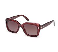 Tom Ford FT1283 NATALIA-02 69T Womenâs Sunglasses Burgundy Size 52