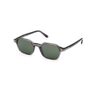 TOM FORD FT1301 JOEY-02 20N Man Sunglasses Acetate Grey Green Geometric Normal