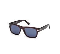 TOM FORD FT1303 SMITH-02 52V Man Sunglasses Acetate Havana Blue Squared Normal