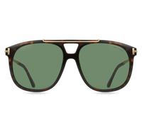 Tom Ford FT1306 SAM-02 52N Men's Sunglasses Tortoiseshell Size 58