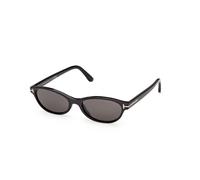 TOM FORD FT1310 CHLOE-02 01A Woman Sunglasses Acetate Black Smoke Round Normal