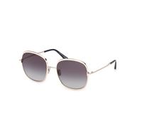 TOM FORD FT1320 SOFIA-02 28W Woman Sunglasses Metal Gold Blue Round Normal