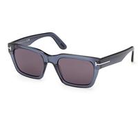 Tom Ford FT1333 ANDY-02 90A Men's Sunglasses Blue Size 53