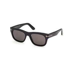 TOM FORD FT1334 MARSHALL-02 01A Man Sunglasses Acetate Black Smoke Squared Normal