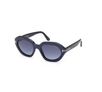 TOM FORD FT1341 MERYL-02 90W Woman Sunglasses Acetate Blue Blue Geometric Normal