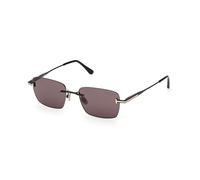 TOM FORD FT1354 JAKE-02 01A Unisex Sunglasses Metal Black Smoke Squared Normal