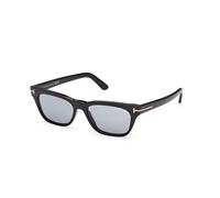 TOM FORD FT1362 PENN-02 05A Unisex Sunglasses Acetate Black Smoke Squared Normal