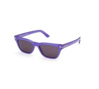 TOM FORD FT1362 PENN-02 81A Unisex Sunglasses Acetate Violet Smoke Squared Normal