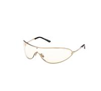 TOM FORD FT1396 BRADY-02 32C Unisex Sunglasses Metal Gold Smoke Mask Normal