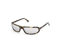 TOM FORD FT1400 ADDISON-02 55C Unisex Sunglasses Acetate Havana Smoke Squared Normal