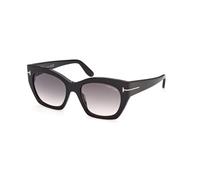 TOM FORD FT1422 JONI-02 01B Woman Sunglasses Acetate Black Smoke Butterfly Normal
