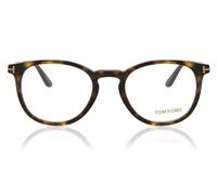 TOM FORD Unisex FT5401 52 Optical frames Acetate Havana Round Normal