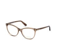 TOM FORD FT5513 045 Woman Optical frames Acetate Brown Geometric Normal