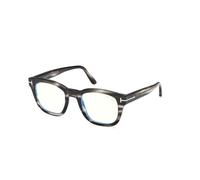 TOM FORD FT5542-B 56A Man Optical frames Acetate Havana Round Normal