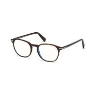 TOM FORD FT5583-B 052 Unisex Optical frames Acetate Havana Geometric Normal
