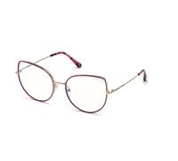 Tom Ford FT5614-B Women's Glasses, Red, Size 55