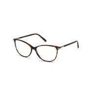 TOM FORD FT5616-B 052 Woman Optical frames Acetate Havana Squared Normal Blue anti light - for PC