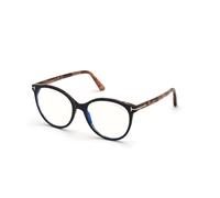 TOM FORD FT5742-B 005 Woman Optical frames Acetate Black Round Normal