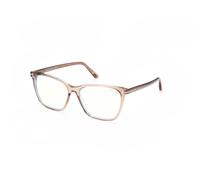 TOM FORD FT5762-B 045 Woman Optical frames Acetate Brown Squared Normal
