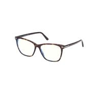 TOM FORD FT5762-B 052 Woman Optical frames Acetate Havana Squared Normal