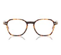 Tom Ford FT5804-B Men's Glasses, Tortoiseshell, Size 50