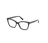 TOM FORD FT5812-B 001 Woman Optical frames Acetate Black Butterfly Normal