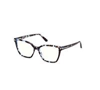 TOM FORD FT5812-B 055 Woman Optical frames Acetate Havana Butterfly Normal