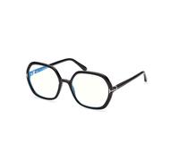 TOM FORD FT5814-B 001 Woman Optical frames Injected Black Geometric Normal