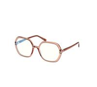 TOM FORD FT5814-B 45 Woman Optical frames Injected Brown Geometric Normal