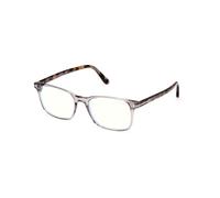 TOM FORD FT5831-B 020 Man Blue light blocking glasses Acetate Grey Squared Anti-blue light