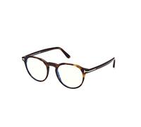 TOM FORD FT5833-B 052 Man Optical frames Acetate Havana Round Normal