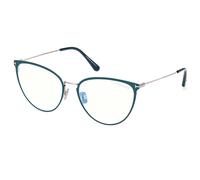 Tom Ford FT5840-B Women's Glasses, Blue, Size 56