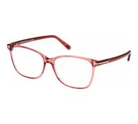 Tom Ford Ft5842-B-074-56 T-Logo Pair Of Glasses In Pink Pink One Size