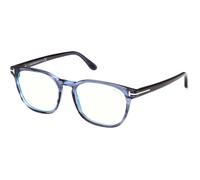 Square Bold Eyeglasses - male - Tom Ford - Glasses - Blue - 53 MM - Accessories 53 MM